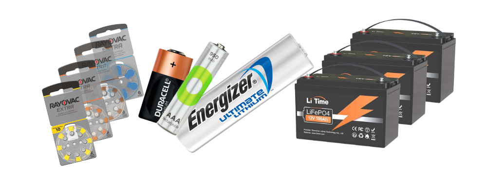 Batteries and chargers